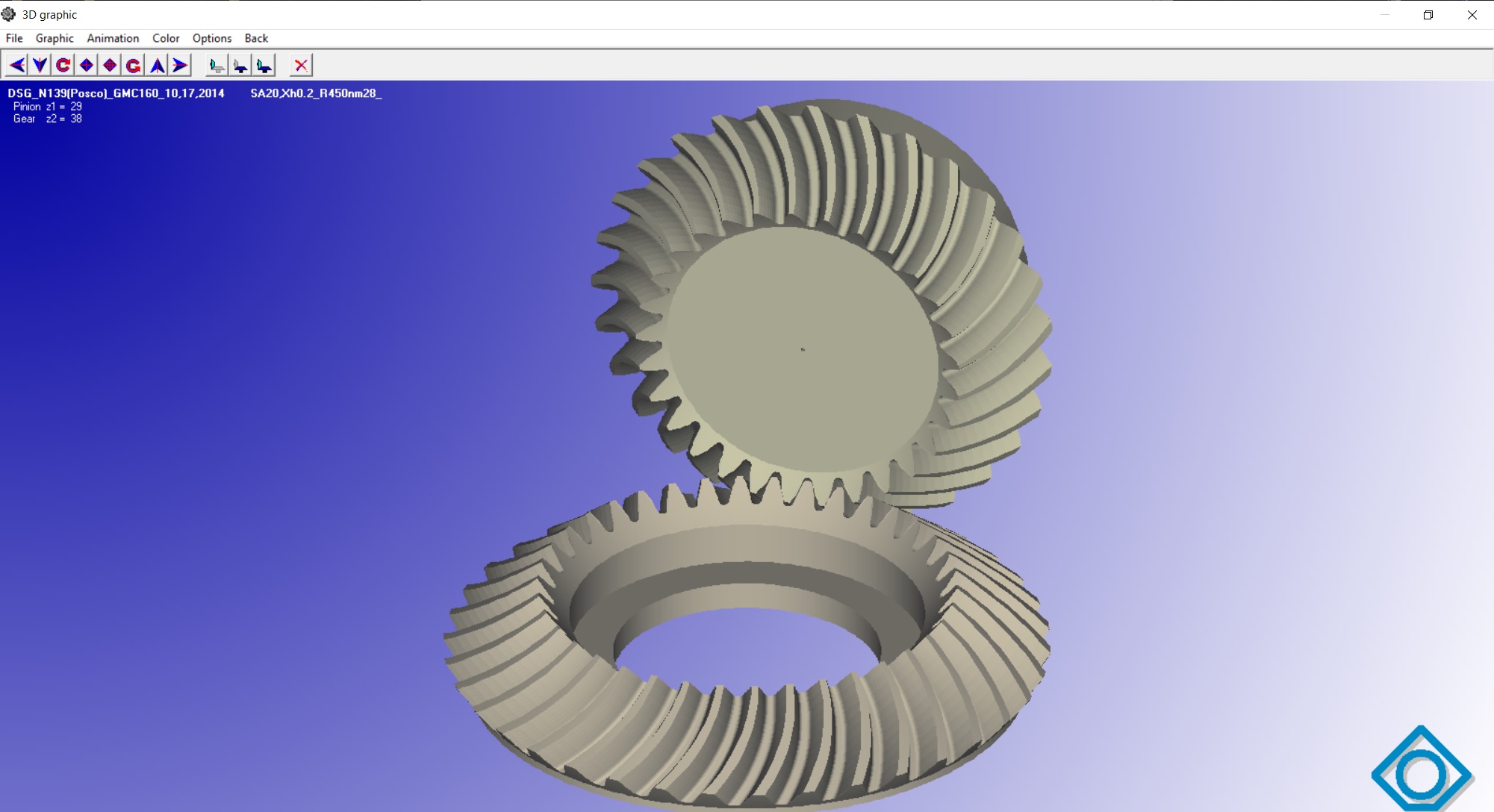 Klingelnberg 3D Gear Design Model