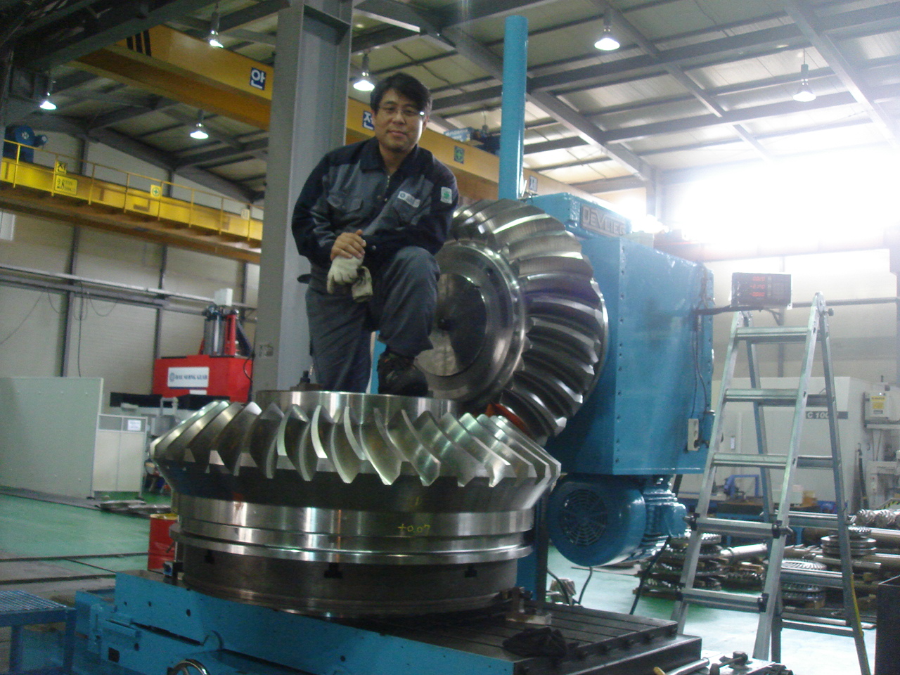 POSCO RM Edger Mill Reducer Spiral Bevel Gear by Daeseong Gear